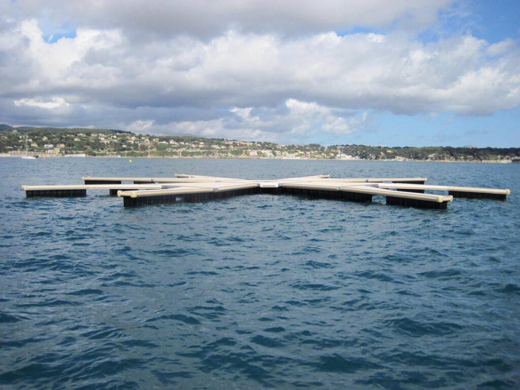 Ancrage de la fleur de mouillage à Bandol : projet commun avec Poralu Marine