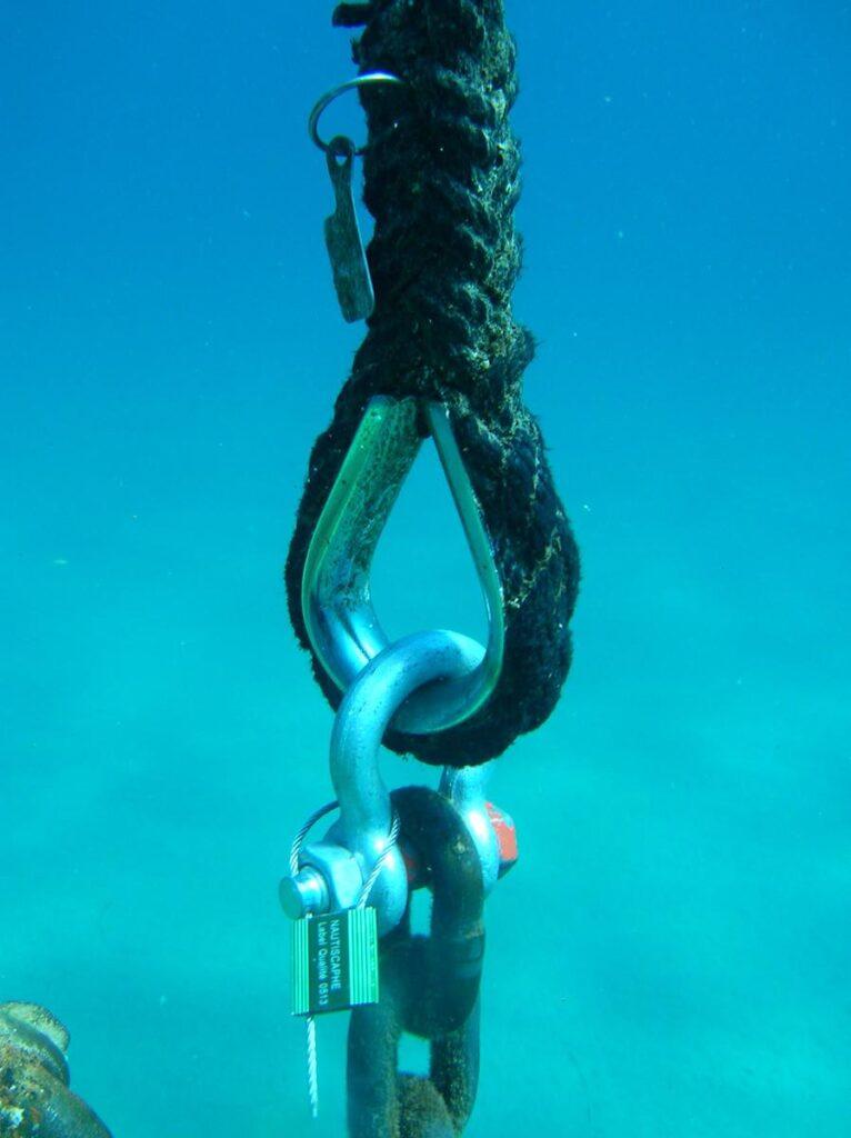 Systeme de mouillage Nautiscaphe